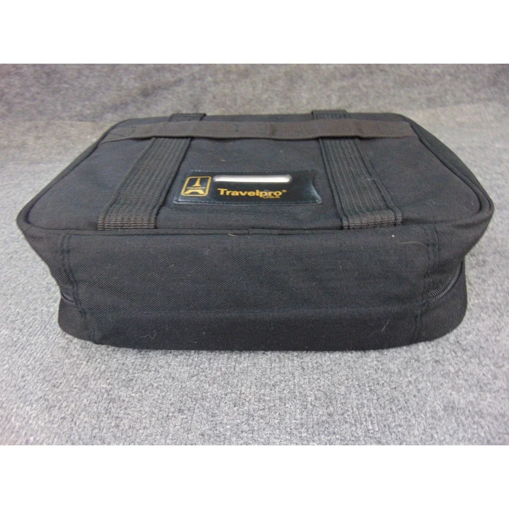 Travelpro Computer Office Bag Mens Black Solid Laptop Case Business Travel Tech